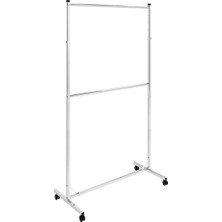 Manken İstanbul Çift Katlı Ayarlanabilir Krom Metal Orta Stand