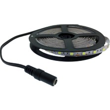 Intec 3 Çipli Beyaz Şerit LED 5 mt + 12V Adaptör Tak Çalıştır