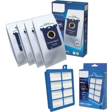 Populer Philips Fc9083 Uyumlu Elektrikli Süpürge Toz Torbası + Hepa Filtre