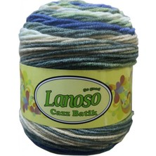 Lanoso Cazz Batik Örgü Ipi 721 (5 Li Paket)