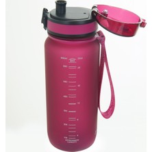Uzspace Koleksyion Tritan Su Matarası 650 ml Kırmızı