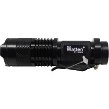 Watton WT-304 Mini Güçlü Şarjlı Pilli El Feneri