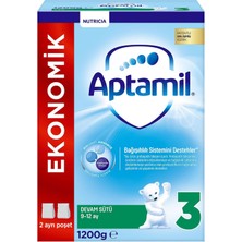 Aptamil 3 Bebek Devam Sütü 9-12 Ay 1200 gr