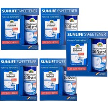 Sunlife Sweetener Tatlandırıcı 1200 Adet + 300 Tablet Hediyeli x 5 Adet