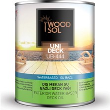 Woodsol Unideck Su Bazlı Ahşap Deck Yağı 0.75 Lt 1210 Pıno