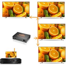 Triline 4K Ultra Hd 3D 4 Port HDMI Splitter Çoğaltıcı