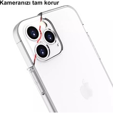 CepStok Apple iPhone 12 Mini Kılıf Şeffaf 3D Kamera Lens Korumalı Tıpalı Şarj Korumalı Silikon