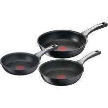 Tefal G25991 Titanyum 6X UnlimitedOne 3'lü Tava Seti 20/24/28 cm - 2100116646