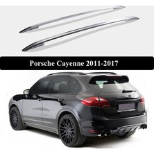 Porsche Cayenne 958 Port Bagaj/tavan Rayı Seti Oem Tip 2011-2017