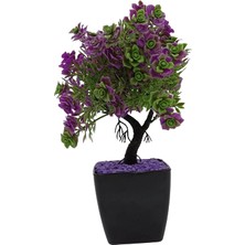 Saral Yapay Saksılı Ağaç 28 cm