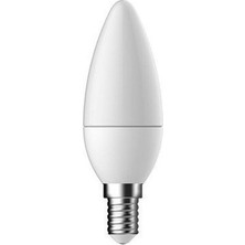 Roni 7 W E14 İnce Duylu Led Mum Ampul Beyaz 10'lu