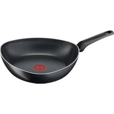 Tefal B55655 Titanyum 1X SimpleCook Derin Üçgen Tava 26 cm - 2100119495