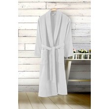 Ephemeris Pamuk Premium Unisex Bornoz - Select Beyaz