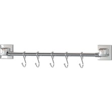 Tekno-tel Easyfıx Yapışkanlı Askı Krom EF284