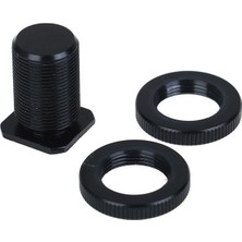 Ayex Flaş Kızağı ve 1/4 Inç Tripod  Monopd İçin 5/8 Inç Mikrofon Adaptörü