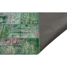 Allmode Patchwork Sbt Narrow Dark Green 140X200CM 2.80M2 Halı