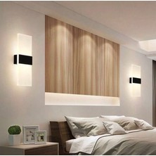 Vonalight Modern Dekoratif LED Duvar Aplik Pleksiglas 3000K (Günışığı) Sarı Işık (1ADET)