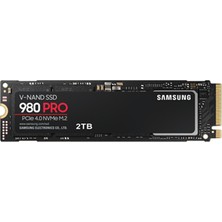 Samsung 980 Pro 2TB 7000MB-5100 MB/sn NVMe M.2 SSD MZ-V8P2T0BW