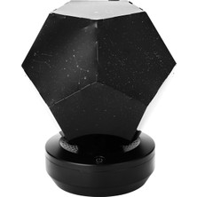 Mbw Romantik LED Yıldızlı Gece Lambası 3D Yıldız Projektör (Yurt Dışından)