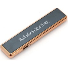 Hediyehanesi İsme Özel USB Şarjlı Elektronik Çakmak 401
