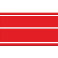 Sticker Fabrikası Araba Çamurluk Şeridi Sticker 00681