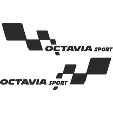Sticker Fabrikası Oktavia Sport Takım Oto Sticker 00683
