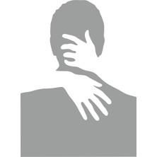 Sticker Fabrikası Sarılan Kol Sticker 00632