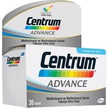 Pfizer Centrum Advance 30 Film Tablet - Yetişkinler Için