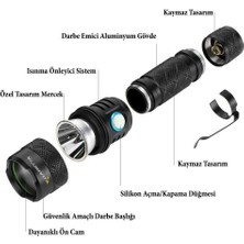 Baretta Bt-55 2500 Lümen Cree Xml L2-U2 LED Şarjlı El Feneri