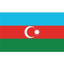 Sticker Fabrikası Azerbaycan Bayrağı Sticker 00702