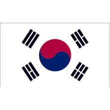 Sticker Fabrikası Kore Bayrağı Sticker 00717