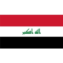 Sticker Fabrikası Irak Bayrağı Sticker 00711