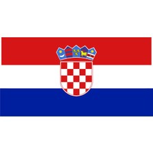 Sticker Fabrikası Hırvat Hırvatistan Bayrağı Sticker 00720
