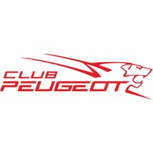 Sticker Fabrikası Club Peugeot Sticker 00691