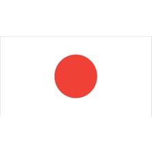 Sticker Fabrikası Japon Japonya Bayrağı Sticker 00713