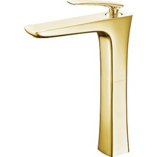 Newarc Life Çanak Tipi Lavabo Bataryası Altın