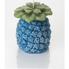 Missi Büyük Ananas Mavi Mum