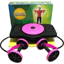 Leyaton Egzersiz Spor Aleti Fluss 5 Fonksiyonlu Twister Pembe