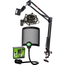 Lastvoice NB39-PS02X-SH Pop Filtre Mikrofon Standı Shock Mount