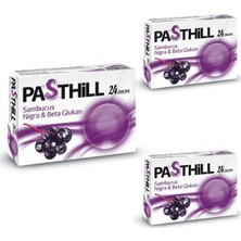 Ledapharma Pasthill Sambucus Nigra Kara Mürver Betaglukan 24 Drops x 3 Adet