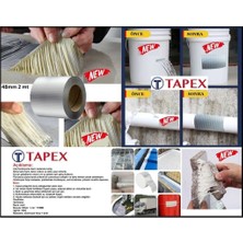 Tapex GumTape Su Geçirmez Alüminyum İzolasyon Tamir Bandı 72mm x 2 Metre