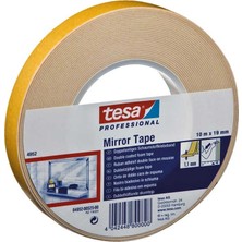 Tesa 4952 Professional Mirror Mounting 10X19MM Ayna Montaj Bandı