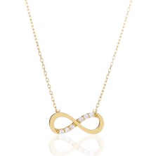 Milet Kuyumculuk 14 Ayar Sonsuzluk Kolye