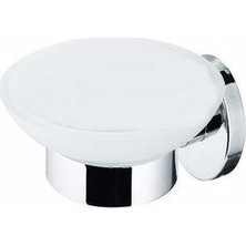 Azm Hırdavat Dekor Sabunluk montajlı Prinç malz. Üzerine Krom Kaplama