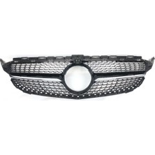 Mercedes w205 diamond ön panjur ızgara siyah 2015 / 2018