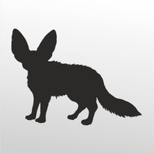 Technopa Folyo Sticker Çöl Tilki