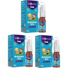 Venatura Kids B12 Vitamini Metilkobalamin Sprey Takviye Edici Gıda 5 ml x 3