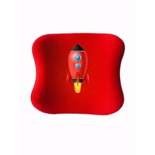 Officeküp Uzaktan Eğitim Çocuk Çalışma Masası Sandalyesi Visco Bel Yastığı - Kırmızı Roket