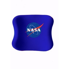 Officeküp Uzaktan Eğitim Çocuk Çalışma Masası Sandalyesi Visco Bel Yastığı - Mavi Nasa