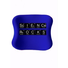 Officeküp Uzaktan Eğitim Çocuk Çalışma Masası Sandalyesi Visco Bel Yastığı - Mavi Science